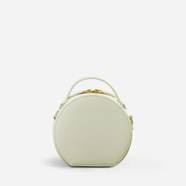 Chinese Painting Mulberry Silk Round Bag Luxury Handbag - 图片 8