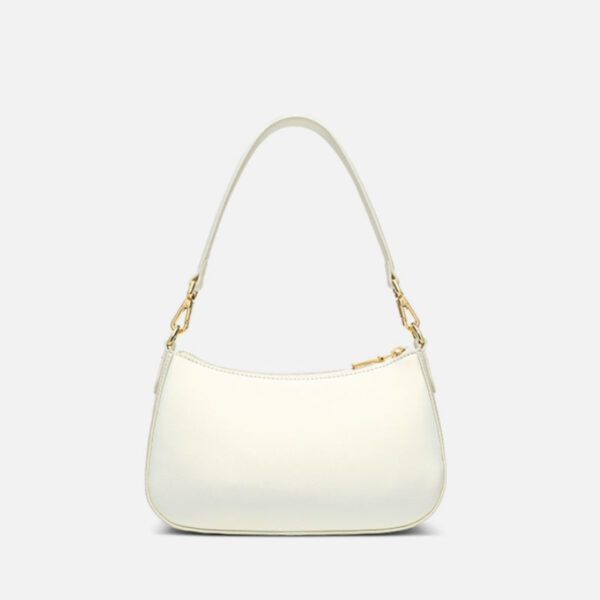 Embroidery Leather Red Shoulder Bag Peony Women's Hobo Handbag - 图片 20