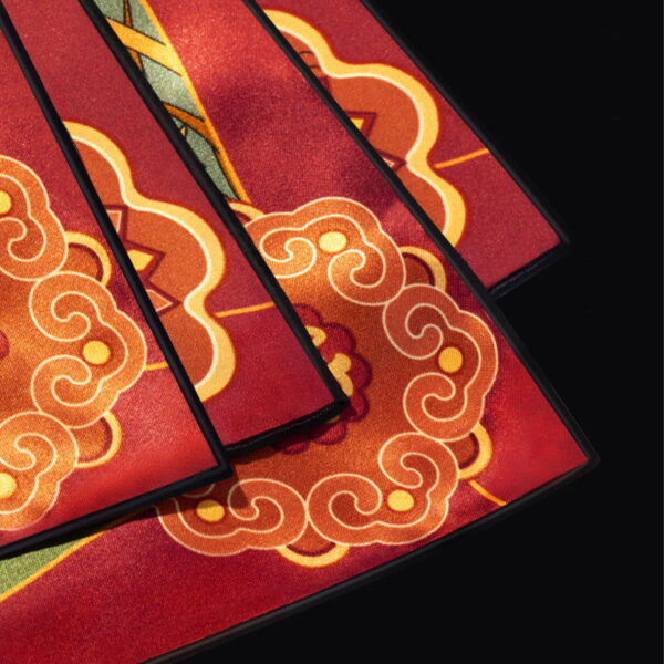 Mulberry Silk 14 Momme Square Scarf Luxury Accessory 63.5x63.5 cm - 图片 7